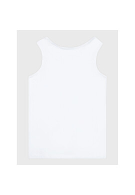 Calvin Klein Jeans топ Logo IG0IG01941 Бял Regular Fit - Pepit.bg