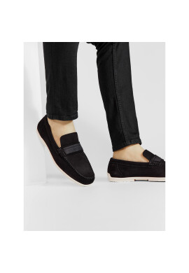 Calvin Klein Мокасини Driver Web Strap HM0HM00630 Черен - Pepit.bg