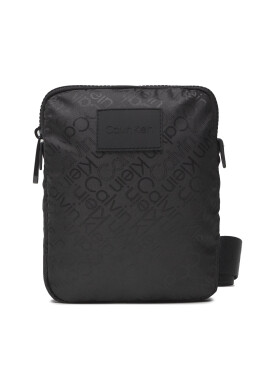 Calvin Klein Мъжка чантичка Ck Code Flatpack S Jacquard K50K508172 Черен - Pepit.bg