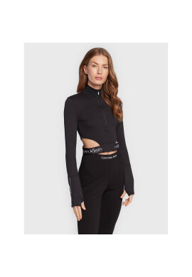 Calvin Klein Performance Блуза 00GWF2K200 Черен Slim Fit - Pepit.bg