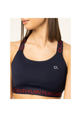 Calvin Klein Performance Сутиен-топ Medium Support Bra 00GWH9K169 Тъмносин - Pepit.bg