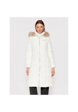 Calvin Klein Пухено яке Essential K20K203130 Бял Regular Fit - Pepit.bg