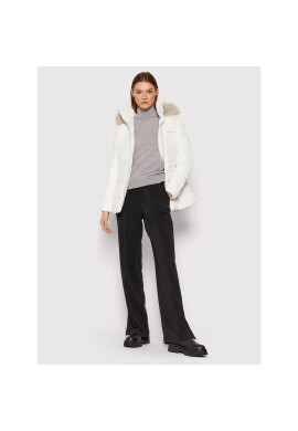 Calvin Klein Пухено яке Essential K20K203129 Бял Regular Fit - Pepit.bg