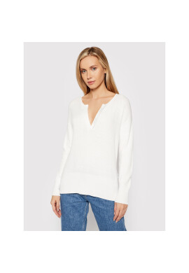 Calvin Klein Пуловер Essential K20K203204 Бял Regular Fit - Pepit.bg