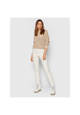 Calvin Klein Пуловер Open Stitch K20K203045 Кафяв Regular Fit - Pepit.bg