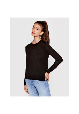 Calvin Klein Пуловер Silk Essential K20K203695 Черен Regular Fit - Pepit.bg