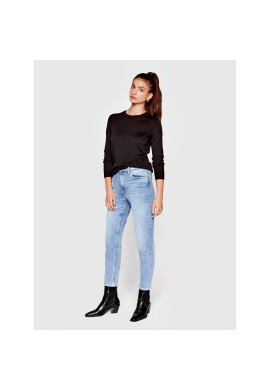 Calvin Klein Пуловер Silk Essential K20K203695 Черен Regular Fit - Pepit.bg