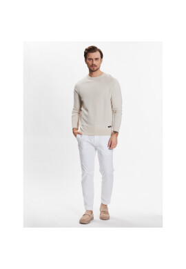 Calvin Klein Пуловер Structure Cn Sweater K10K111012 Бежов Regular Fit - Pepit.bg