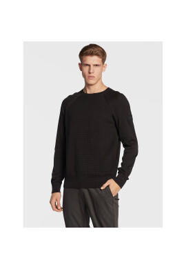 Calvin Klein Пуловер Structure K10K110412 Черен Regular Fit - Pepit.bg