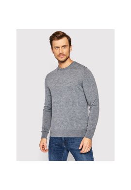 Calvin Klein Пуловер Superior K10K102727 Сив Regular Fit - Pepit.bg