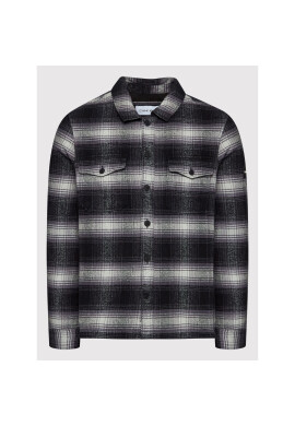 Calvin Klein Риза K10K108529 Черен Oversize - Pepit.bg