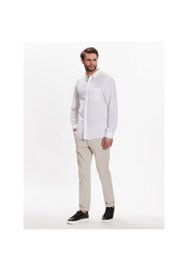 Calvin Klein Риза K10K108664 Бял Regular Fit - Pepit.bg