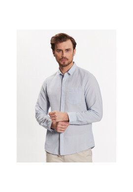 Calvin Klein Риза K10K108664 Син Regular Fit - Pepit.bg