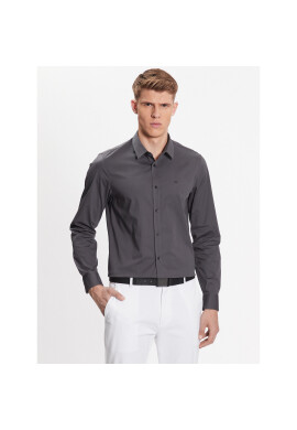 Calvin Klein Риза K10K110856 Сив Slim Fit - Pepit.bg
