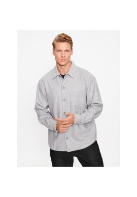Calvin Klein Риза K10K111731 Сив Regular Fit - Pepit.bg