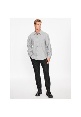 Calvin Klein Риза K10K111731 Сив Regular Fit - Pepit.bg