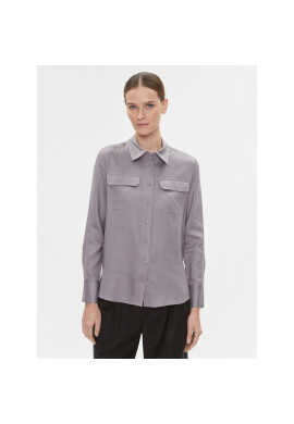 Calvin Klein Риза K20K205838 Сив Regular Fit - Pepit.bg