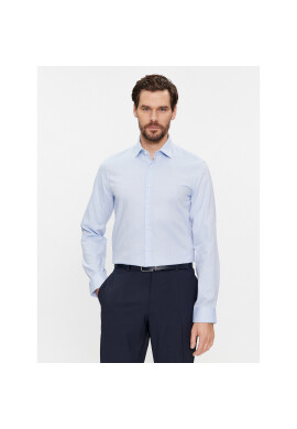 Calvin Klein Риза Structure K10K112083 Син Slim Fit - Pepit.bg