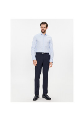 Calvin Klein Риза Structure K10K112083 Син Slim Fit - Pepit.bg