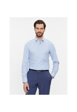 Calvin Klein Риза Structure K10K112106 Син Slim Fit - Pepit.bg