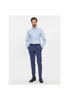 Calvin Klein Риза Structure K10K112106 Син Slim Fit - Pepit.bg