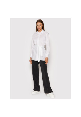 Calvin Klein Риза Wrap K20K203084 Бял Regular Fit - Pepit.bg
