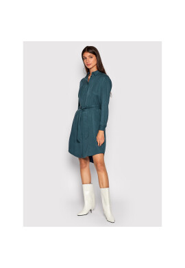 Calvin Klein Рокля тип риза Refibra K20K204409 Син Regular Fit - Pepit.bg