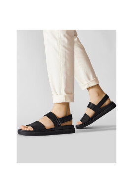 Calvin Klein Сандали Back Strap Sandal Lth HM0HM00468 Черен - Pepit.bg