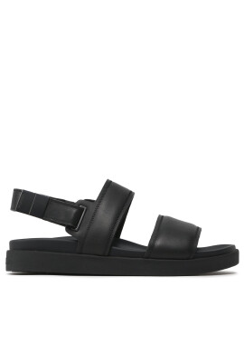 Calvin Klein Сандали Back Strap Sandal Lth HM0HM00946 Черен - Pepit.bg