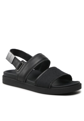 Calvin Klein Сандали Back Strap Sandal Mono Jq HM0HM00970 Черен - Pepit.bg
