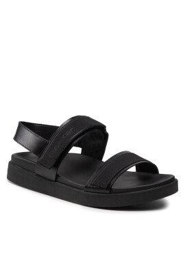 Calvin Klein Сандали Back Strap Sandal Wb HM0HM00466 Черен - Pepit.bg