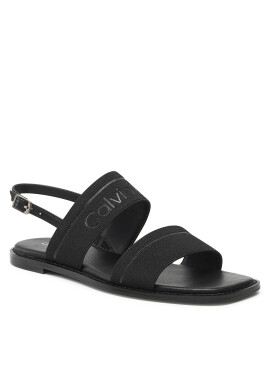 Calvin Klein Сандали Squared Flat Sandal He HW0HW01496 Черен - Pepit.bg