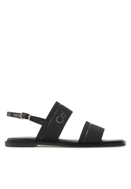Calvin Klein Сандали Squared Flat Sandal He HW0HW01496 Черен - Pepit.bg