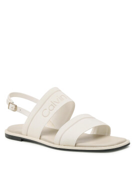 Calvin Klein Сандали Squared Flat Sandal He HW0HW01496 Екрю - Pepit.bg