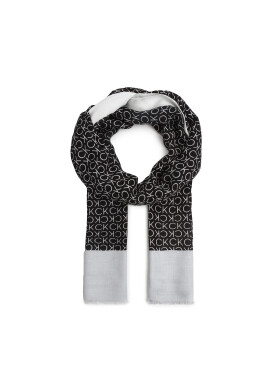 Calvin Klein Шал K60K610228 Черен - Pepit.bg