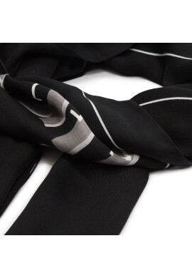 Calvin Klein Шал Logo K60K611408 Черен - Pepit.bg