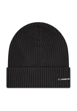 Calvin Klein Шапка Basic Rib Beanie K50K507496 Черен - Pepit.bg