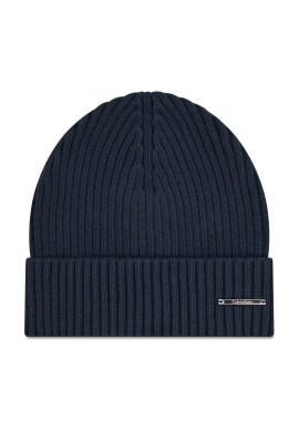 Calvin Klein Шапка Basic Rib Beanie K50K507496 Тъмносин - Pepit.bg