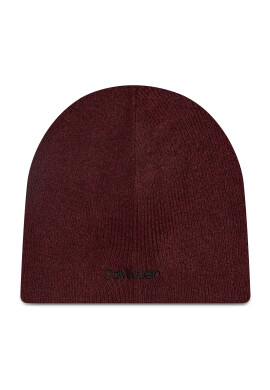 Calvin Klein Шапка Basic Wool No Fold Beanie K50K507444 Бордо - Pepit.bg