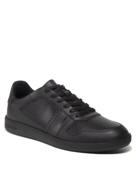 Calvin Klein Сникърси Low Top Lace Up Lth HM0HM00471 Черен - Pepit.bg