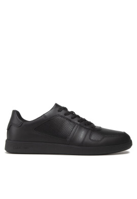 Calvin Klein Сникърси Low Top Lace Up Lth HM0HM00471 Черен - Pepit.bg