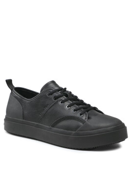 Calvin Klein Кецове Low Top Lace Up Lth HM0HM01045 Черен - Pepit.bg