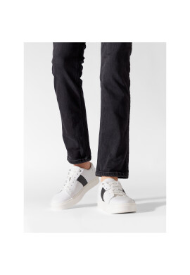Calvin Klein Сникърси Low Top Lace Up Web HM0HM00621 Бял - Pepit.bg