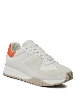 Calvin Klein Сникърси Origin Runner HW0HW01874 Бял - Pepit.bg