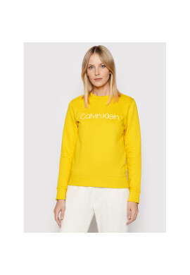 Calvin Klein Суитшърт Core Logo K20K202157 Жълт Regular Fit - Pepit.bg