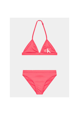 Calvin Klein Swimwear Бански костюм KY0KY00028 Розов - Pepit.bg