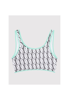 Calvin Klein Swimwear Бански костюм KY0KY00015 Бял - Pepit.bg