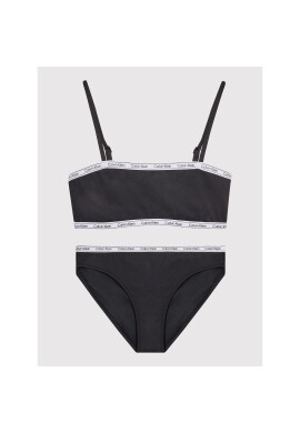 Calvin Klein Swimwear Бански костюм KY0KY00016 Черен - Pepit.bg