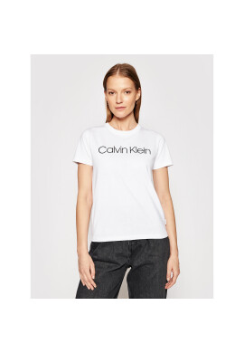 Calvin Klein Тишърт Core Logo K20K202018 Бял Regular Fit - Pepit.bg