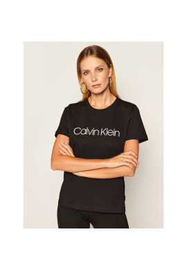 Calvin Klein Тишърт Core Logo K20K202142 Черен Regular Fit - Pepit.bg